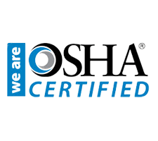 We are OSHA Certified